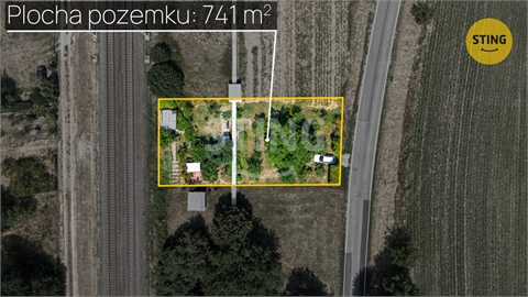 Prodej zahrady, 741 m² - 0