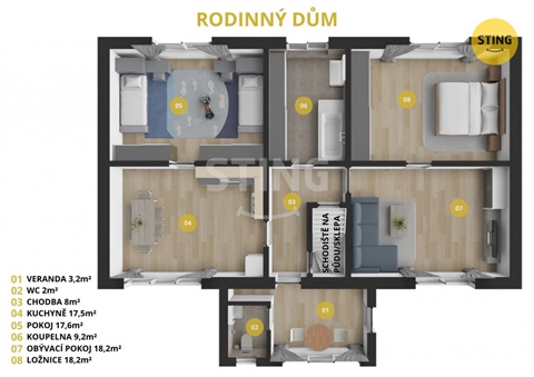 Prodej rodinného domu, 93 m² 4