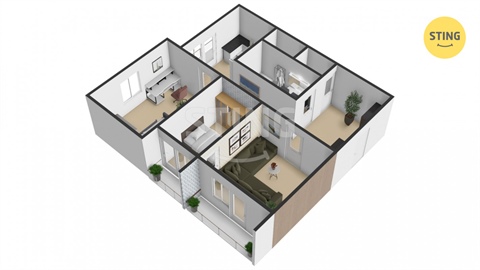 Prodej bytu 3+1, 64 m² - 12