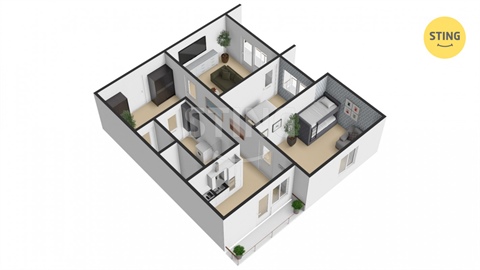 Prodej bytu 3+1, 64 m² - 10