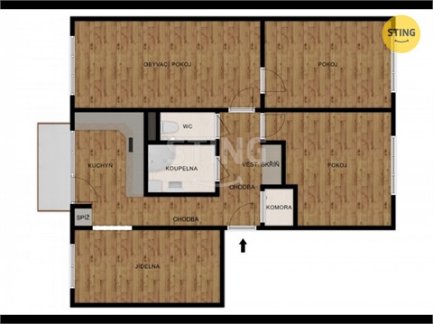 Prodej bytu 4+1, 75 m² - 6