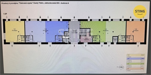 Pronájem obchodních prostor, 84 m² - 10