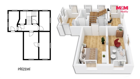 Prodej chaty / chapuly, 240 m² - 20