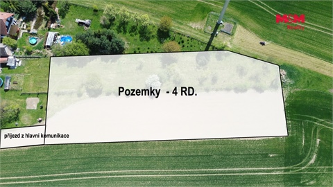 Prodej stavebního pozemku, 5 250 m² 14