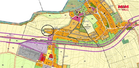 Prodej stavebního pozemku, 5 250 m² - 4