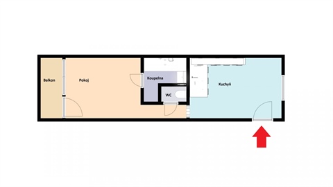 Pronájem bytu 2kk, 36 m² 4