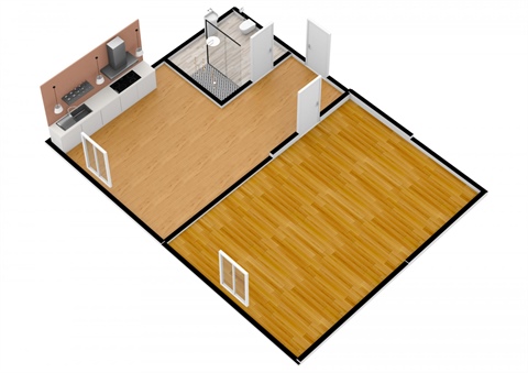 Pronájem bytu 1+1, 35 m² 2