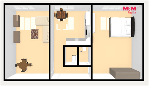 Prodej bytu 2+1, 52 m² 10