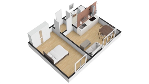 Pronájem bytu 2kk, 45 m² 18
