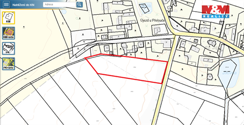 Prodej stavebního pozemku, 2 500 m² - 0