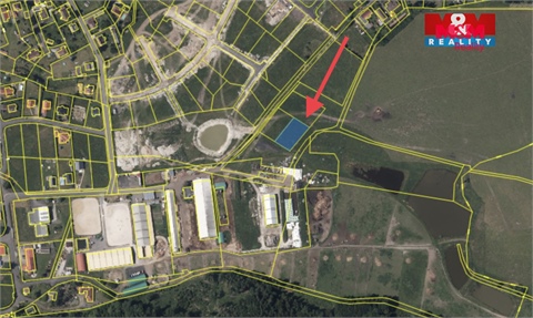 Prodej stavebního pozemku, 1 100 m² - 2