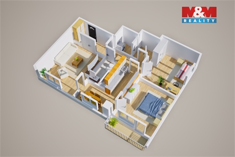 Prodej bytu 3+1, 76 m² 24