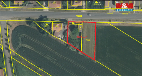 Prodej stavebního pozemku, 1 066 m² - 0