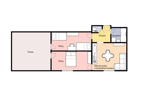 Prodej bytu 3kk, 62 m² - 2