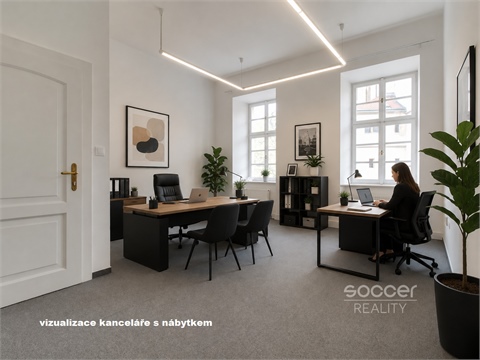 Pronájem kanceláře, 68 m² - 2