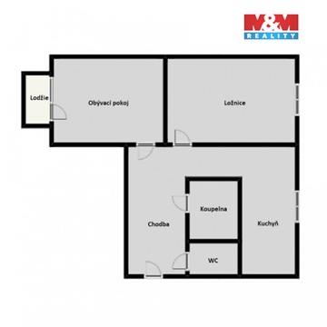 Prodej bytu 2+1, 60 m² 6