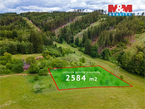 Prodej stavebního pozemku, 2 584 m² - 0