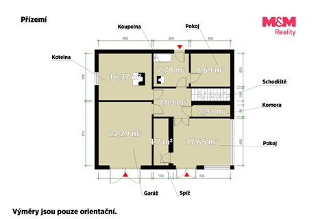 Prodej rodinného domu, 274 m² - 20