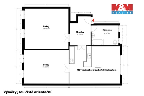 Prodej bytu 3kk, 109 m² - 18