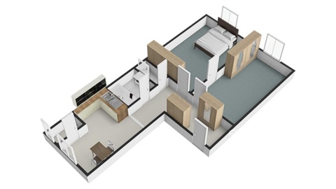 Pronájem bytu 2+1, 55 m² 14