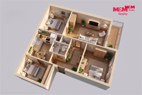 Prodej bytu 4+1, 76 m² 6