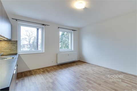 Pronájem bytu 1kk, 29 m² - 0