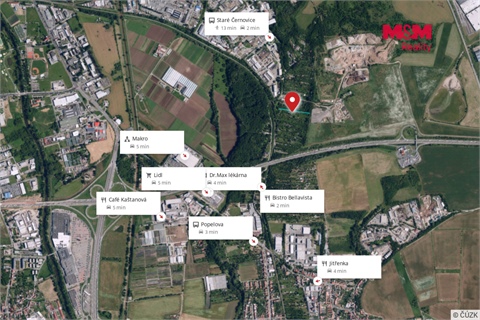 Prodej zahrady, 1 358 m² - 0