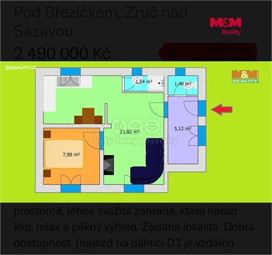 Prodej rodinného domu, 38 m² 8