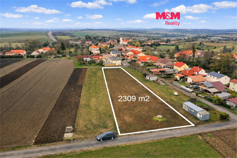 Prodej stavebního pozemku, 2 309 m² 0