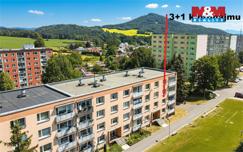 Pronájem bytu 3+1, 62 m² - 2