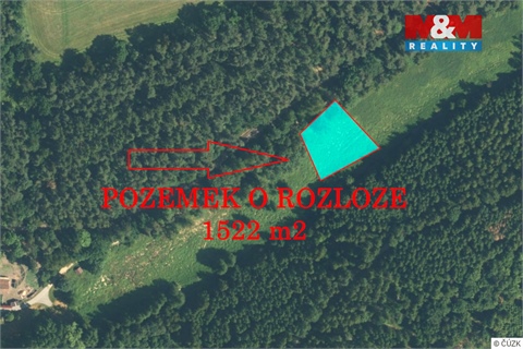 Prodej louky, 1 522 m² - 0