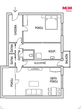 Prodej bytu 3+1, 88 m² - 18