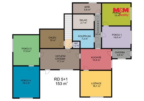 Prodej rodinného domu, 153 m² 4
