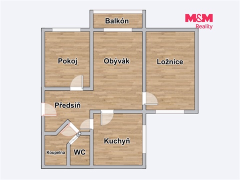 Prodej bytu 3+1, 74 m² 14