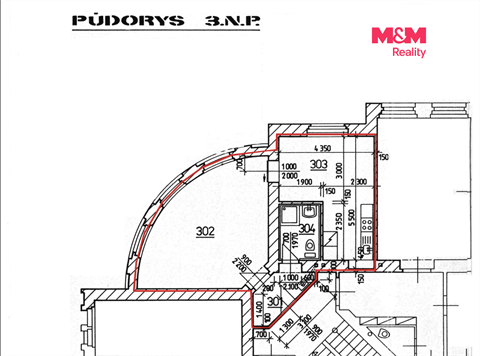 Pronájem kanceláře, 53 m² - 12