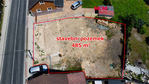 Prodej stavebního pozemku, 485 m² 0