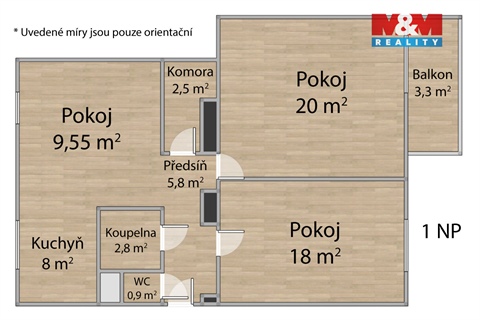 Prodej bytu 3+1, 107 m² - 6