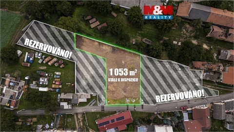Prodej stavebního pozemku, 1 053 m² 0