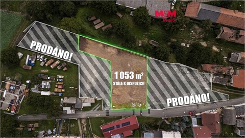 Prodej stavebního pozemku, 1 053 m² - 0