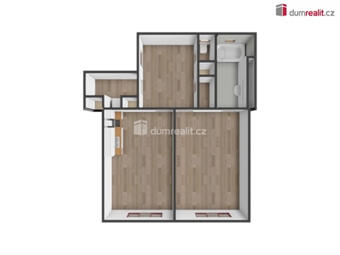 Pronájem bytu 2kk, 57 m² 16