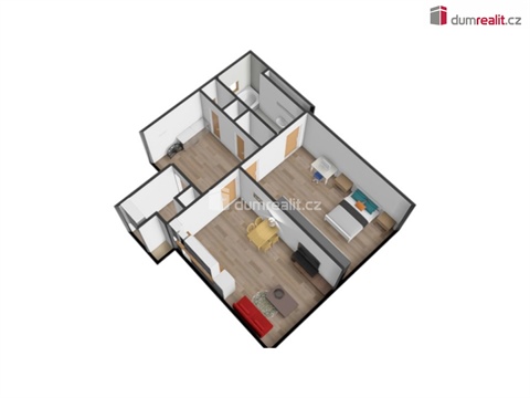 Pronájem bytu 2kk, 57 m² - 16