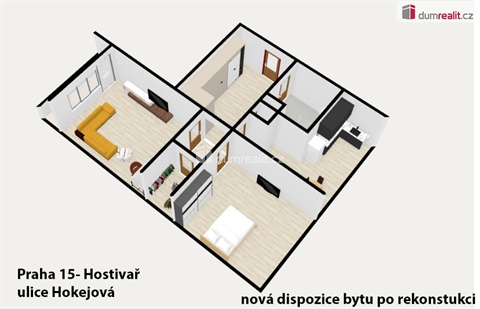 Prodej bytu 2+1, 66 m² 12