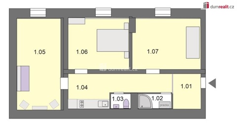 Prodej bytu 3+1, 58 m² - 18