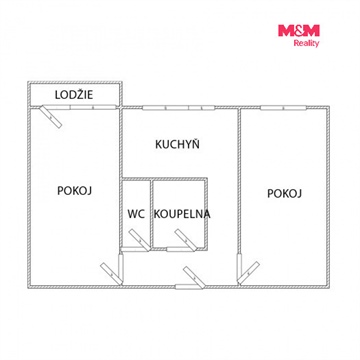 Prodej bytu 2+1, 62 m² 6