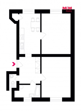 Pronájem bytu 2+1, 63 m² 4
