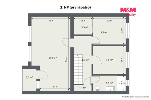 Prodej rodinného domu, 94 m² - 20