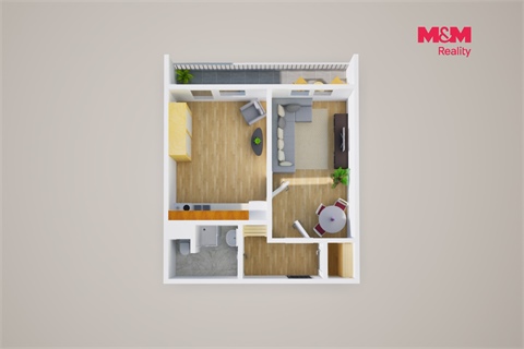 Prodej bytu 1+1, 41 m² - 12