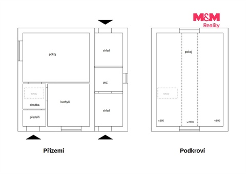 Prodej chaty / chapuly, 45 m² - 20