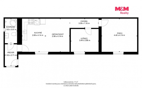 Prodej bytu 3kk, 70 m² - 10