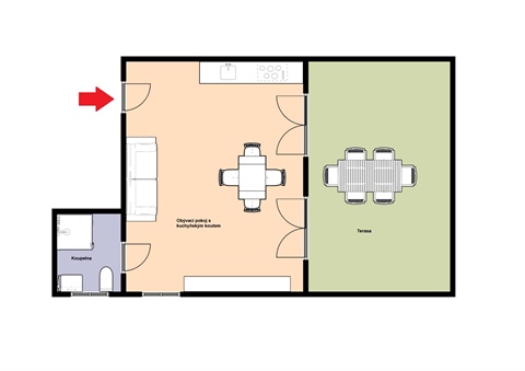 Pronájem bytu 1kk, 37 m² 4